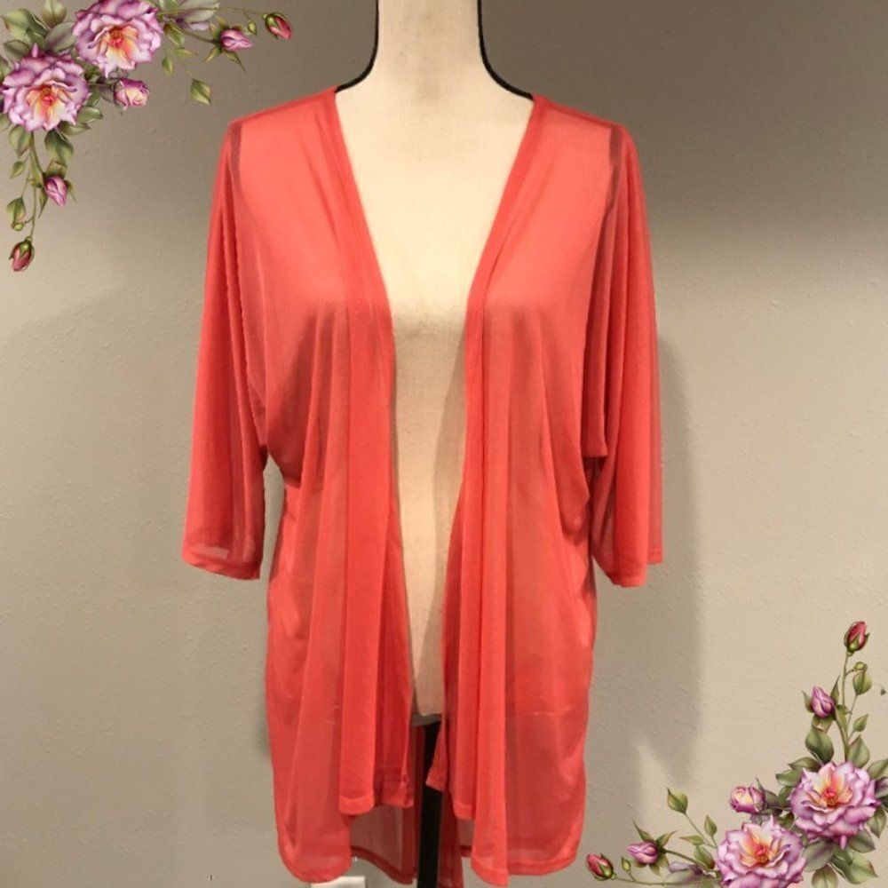 LuLaRoe salmon kimono‎